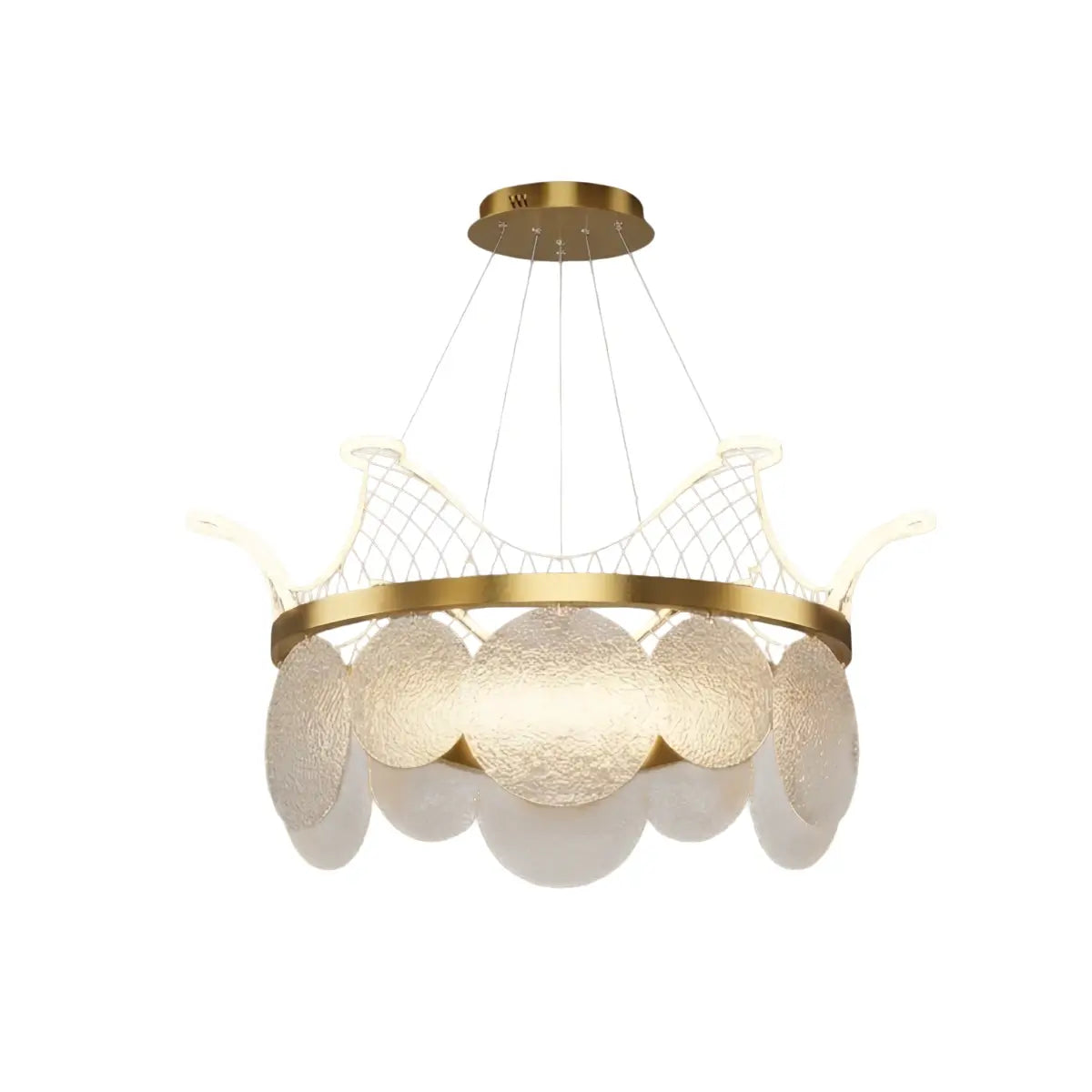 Modern Gold Chandelier